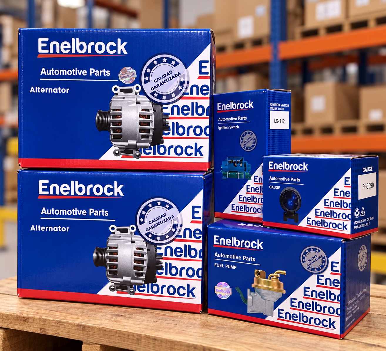 Productos Enelbrock y repuestos automotrices